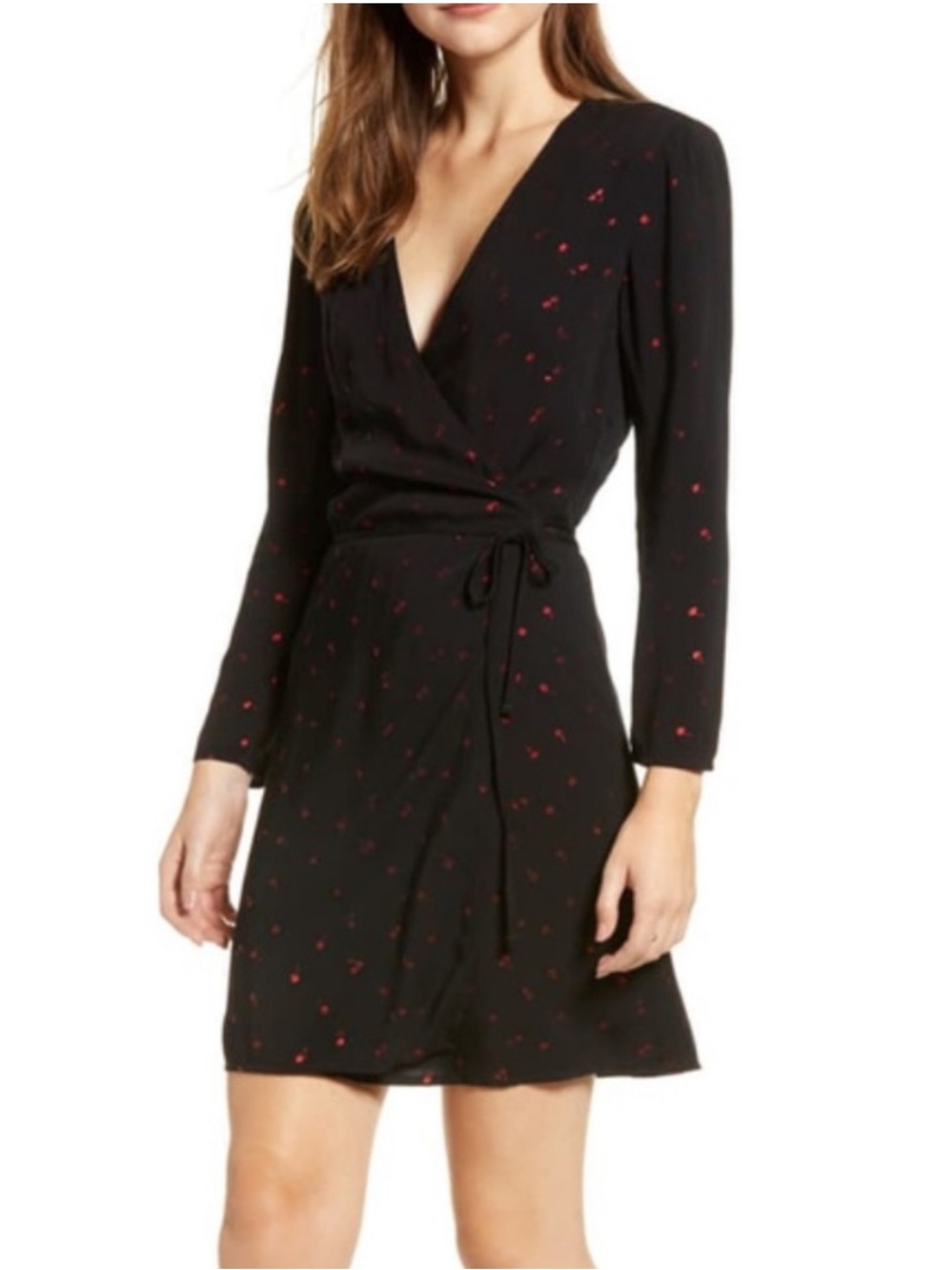 RAILS 🍒 Lola Cherry Wrap Dress